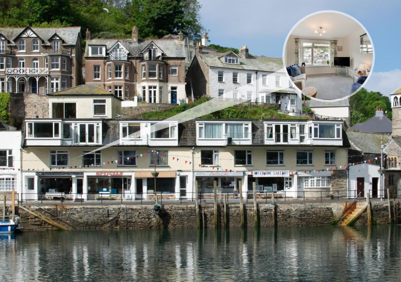 Ferienwohnung 1 West Quay Looe Exterior foto
